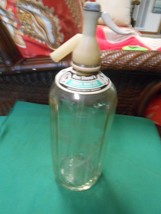Vintage BEN SHAW&#39;S Soda Water BOTTLE (Seltzer) Etched Lettering B.Shaw &amp;... - £27.03 GBP