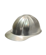 Willson Aluminum Saftey Cap Hard Hat 30STC Silver 6 5/8 - 7 3/4 Vintage
