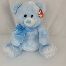 Ty Classic - Radcliffe The Bear Stuffed Plush Teddy Baby Boy Blue 2011 Tysilk - £17.80 GBP