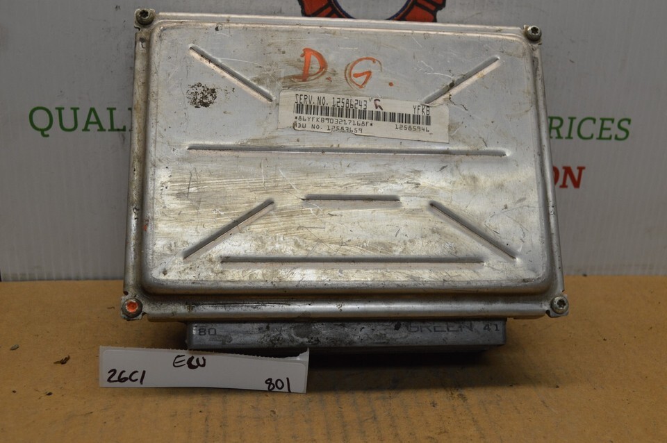 2004 Chevrolet Astro Engine Computer Unit ECU 12586243 Module 801-26C1 - $44.09