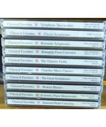 Time Life Music Classical Favorites 10 double cd lot.  - £35.20 GBP