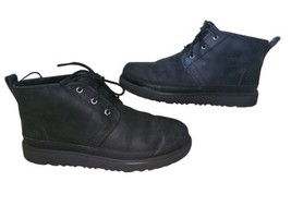Ugg Neumel Weather Ii 1120851 Men’s Waterproof Black Boots Us 12/ Eur 45 Euc - £26.05 GBP