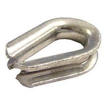 Wire Rope Thimbles - Heavy Duty Galvanized - 3/8&quot; (25 Pack) - $17.99