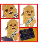 Loungefly Disney Parks Star Wars Chewbacca Christmas Cookie Crossbody Bag - £51.36 GBP