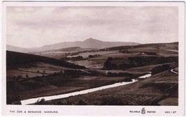 Postcard RPPC The Don &amp; Benachie Inverurie Aberdeenshire Scotland UK - $6.97