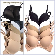 Add 2Cup Sizes Extreme Ultimate Lift Padded Cross Front Push Up Bra bras... - $14.35+