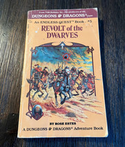 Revolt of the Dwarves 2nd Print Endless Quest Book 5 Dungeons &amp; Dragons CYOA D&amp;D - £11.19 GBP