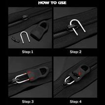 Attache Case Zipper Replacement Insta Fix Luggage Suitcase Portfolio Cam... - $3.29