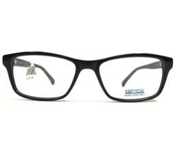 Robert Mitchel Eyeglasses Frames RM 3006 BK Black Rectangular Full Rim 52-16-135 - £52.14 GBP