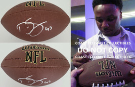 Darren Sproles Philadelphia Eagles Saints signed football COA proof autographed - $128.69