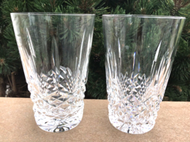 WATERFORD KENMARE Tall Tumblers 5”  12 oz Set of 2 - $107.53