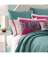 SHELLI SEGAL LAUNDRY &quot;SHIVA&quot; 1PC QUEEN QUILT  NWT  BEAUTIFUL - $153.96 CAD