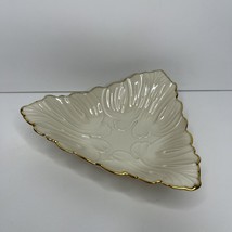 Vintage Lenox Fine China Triad Candy Dish With 24K Gold Trim Bowl - $20.75