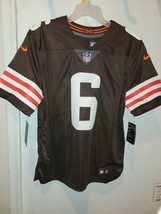 Nike CLEVELAND BROWNS BAKER MAYFIELD Ltd Vapor Men&#39;s JERSEY Sz XL $150 - $49.49