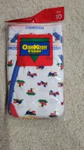 Vtg OshKosh B’Gosh Boys Briefs Underwear Size 10 Planes &amp; Trains Hong Kong NWT - £69.72 GBP