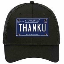 Thank U Tennessee Blue Novelty Black Mesh License Plate Hat Tag - $28.99