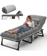[Portable Foldable Bed] Portable Durable Foldable Single Bed with Comfort - $45.09