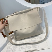 Women&#39;s Large Capacity Messenger Handbags  Leather Shoulder Bag 2022 Big Size Sh - £36.17 GBP