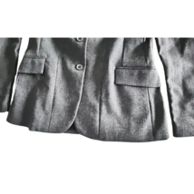 Devon-Aire 100% Wool Show Coat Jacket Ladies Size 10 Gray Pinstripe NEW image 4