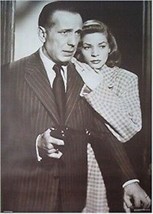 Humphrey Bogart Poster ~ With Lauren Bacall 26x38 Movie - £6.83 GBP