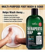 Antifungal Soap with Tea Tree Neem for Body Natural Organic Strong Defen... - $37.95