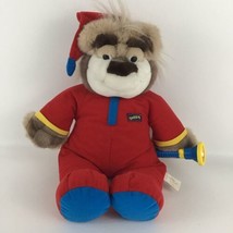 Bedtime Bubba Talking Redneck Plush Stuffed Animal Teddy Bear Flashlight Vintage - $42.52