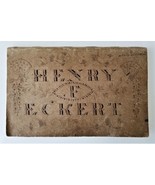 antique HENRY F ECKERT dutchess co ny CIPHER MATH HANDWRITTEN lots FOLK ... - £1,495.21 GBP
