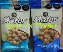 2X MAFER CACAHUATE JAPONES COMBO / JAPANESE PEANUTS - 2 DE 170g c/u - FR... - £13.12 GBP