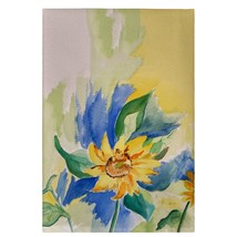 Betsy Drake Betsy&#39;s Sunflowers Guest Towel - £27.17 GBP