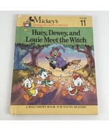 Disney Mickey Young Reader Library Huey Dewey Louie Meet The Witch Book ... - $14.80