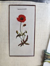 Cross-stitch kit Thea Gouverneur Klaproos 20x35 Cm Flower - £18.01 GBP