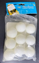 MacGregor Plastic Practice Golf Balls Hong Kong Lot of 9 Vintage - $5.94