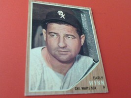 1962 Topps # 385 Early Wynn White Sox Baseball !! - £39.49 GBP