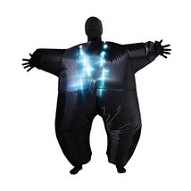Morphsuits MCLUMBK Inflatable Megamorph Fancy Dress Costume, Black Light... - $126.00