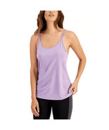 Id Ideology Women s Solid Strappy-Back Techy Knit Tank  Rhapsody Size XXL - $17.28 CAD