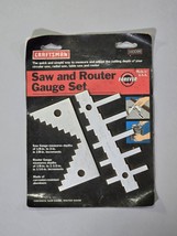 CRAFTSMAN 940099 - SAW AND ROUTER GAUGE SET - NEW AND SEALED - $10.28