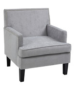 Modern Accent Chair Upholstered Living Room Chair with Wood Legs - $199.00
