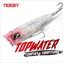 NOEBY Topwater Popper Fishing Lure 12cm 41g 15cm 94g 19cm 129g Jet Poppe... - £5.57 GBP+