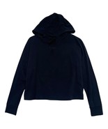 Beyond Yoga Hoodie Womens Medium Black Cropped Pullover Sweatshirt Modal... - $437.17 MXN
