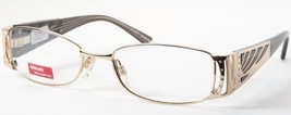 Women Eyewear Bi 8871-14 Gold Unique Eyeglasses Glasse w/ Crystals 52-17-135mm - £55.03 GBP