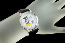 Stainless Steel Disneyland Employee Mickey Mouse Shift Watch Limited Edi... - £199.42 GBP