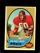 1970 Topps #27 Roland Lakes Exmt 49ERS *X60540 - £1.54 GBP