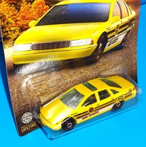 2023 Matchbox County Rescue Series 3/6 Chevy Caprice Classic Police Yellow - £3.12 GBP