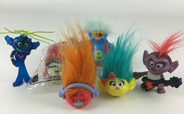 Trolls World Tour McDonald&#39;s Toys 6pc Lot Delta Dawn Barb Biggie DJ Dreamworks - £11.82 GBP