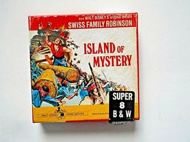 Walt Disney&#39;s Island of Mystery S8 B&amp;W Silent Movie 50 ft. reel - $0.99
