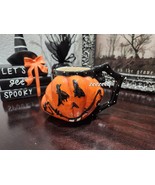 Halloween Blue Sky Clayworks Pumpkin Coffee Mug Decor NEW - $23.75