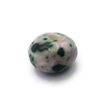 1pc Extra Large Macrame Bead Large Hole Artisan Ceramic Beads For Jewelry Making - £4.35 GBP