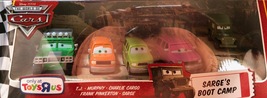 Disney Pixar Cars -- Sarges Boot Camp T.J., Murphy, Charlie Cargo, Frank Pinkert - £143.87 GBP