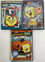 SpongeBob SquarePants Complete Season 3, Atlantis Squarepants, Halloween DVD Lot - £14.83 GBP
