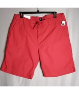 Gap Shorts Mens 40 Faded Red Drawstring Bermuda Classic Beach Dad NWT - $22.76